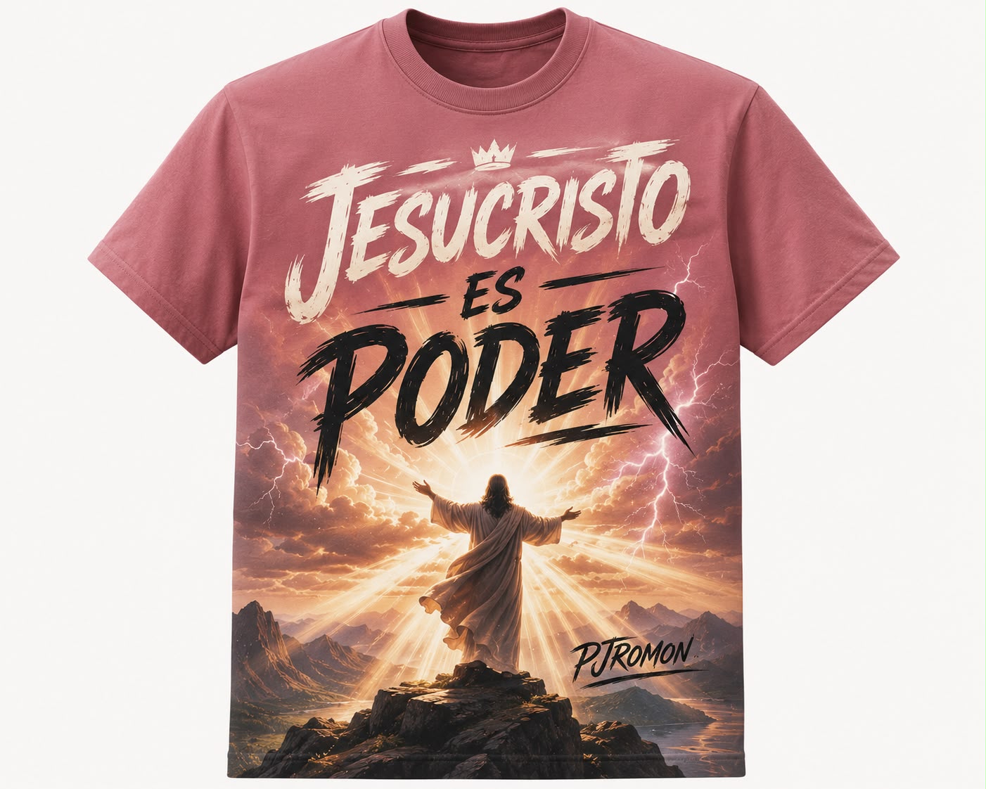 Camiseta Cristina de fe y bendición.