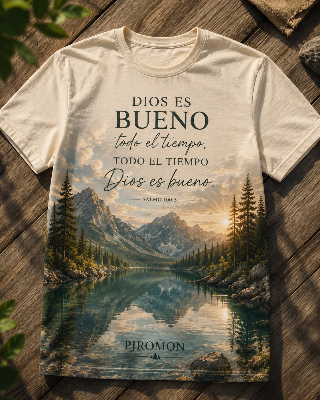 Camiseta Cristina de fe y bendición.