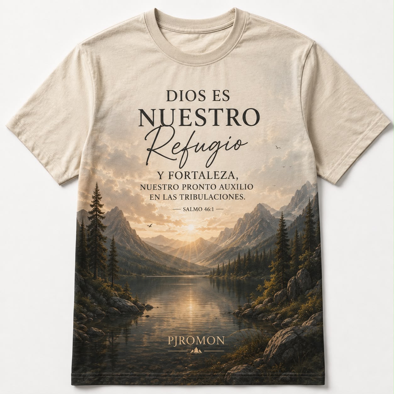 Camiseta Cristina de fe y bendición.