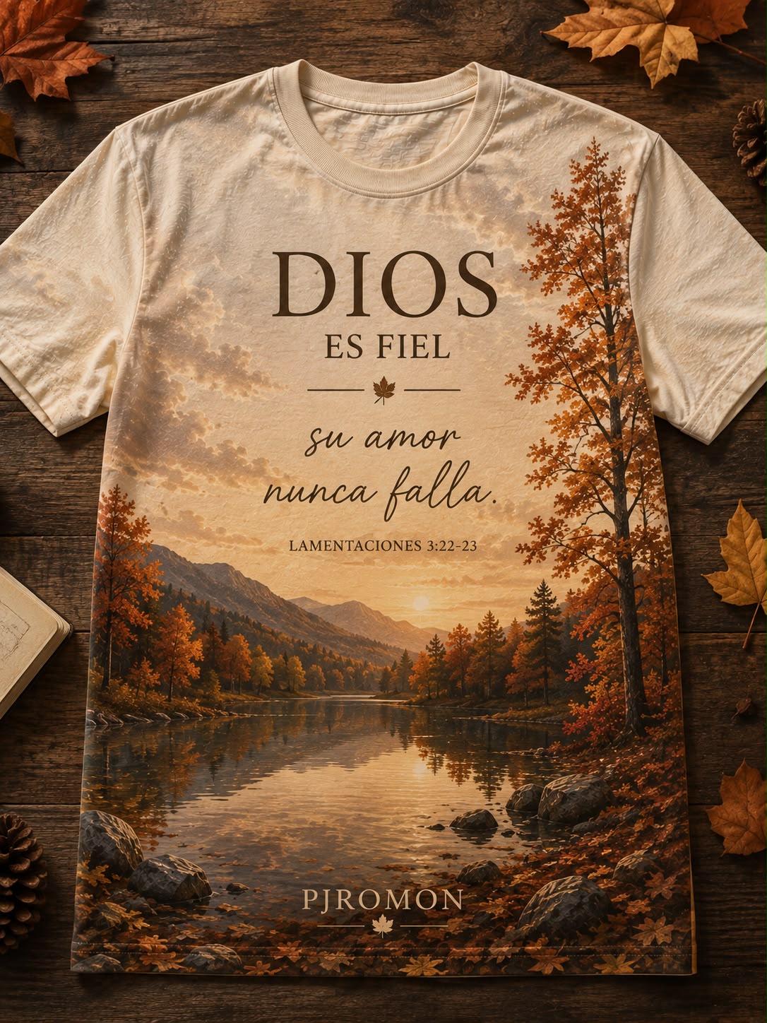 Camiseta Cristina de fe y bendición.