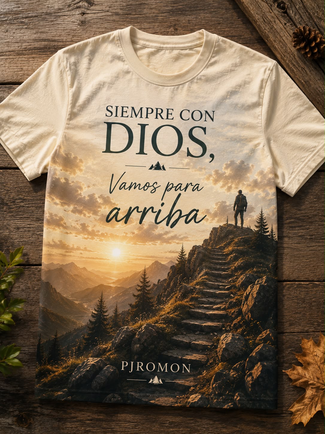 Camiseta Cristina de fe y bendición.