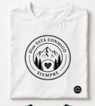 Camiseta Cristina punto de fe PjRomon