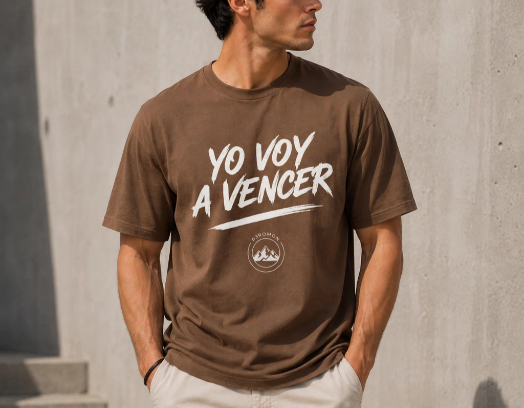 Camiseta Cristianas Yo voy a vencer PjRomon