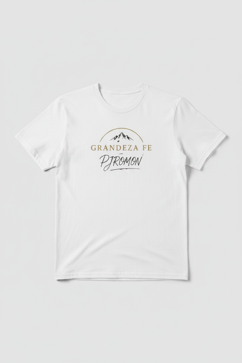 Camisetas Cristianas de fe y  Bendiciones PjRomon