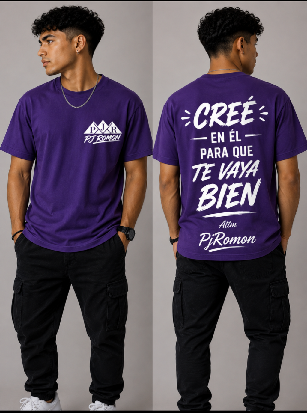 Camiseta Cristianas Estoy aquí PjRomon
