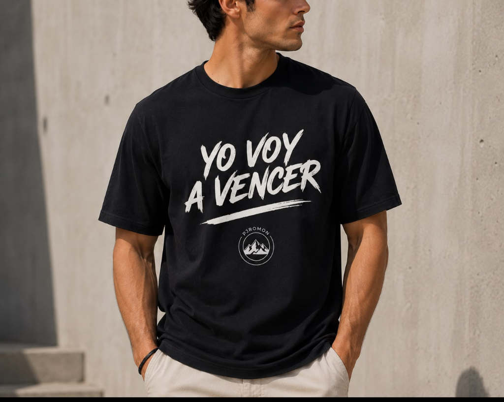 Camiseta Cristianas Yo voy a vencer PjRomon
