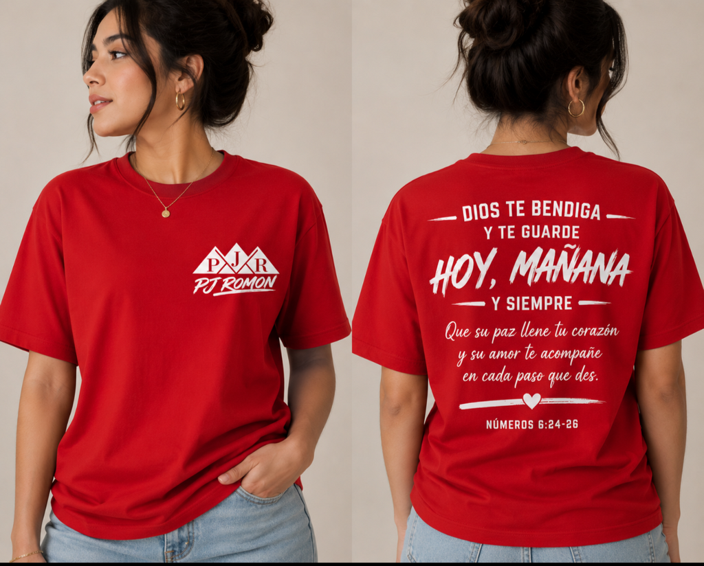 Camiseta Cristianas Estoy aquí PjRomon