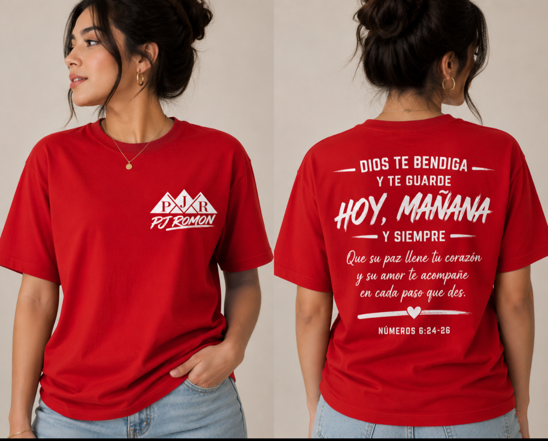 Camiseta Cristianas Estoy aquí PjRomon