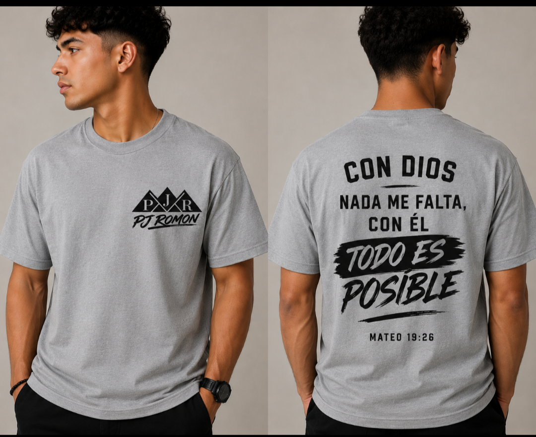 Camiseta Cristianas Estoy aquí PjRomon