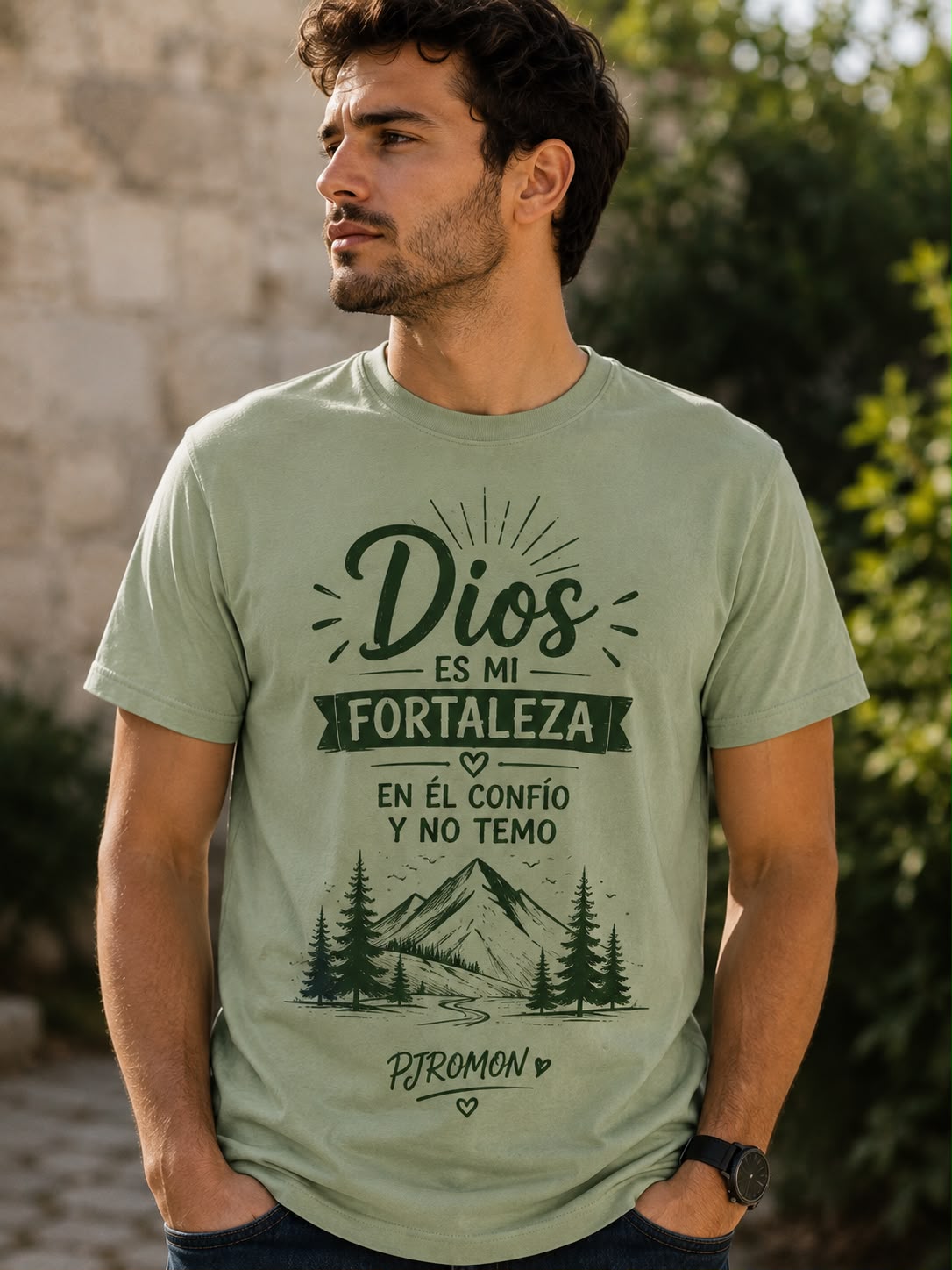 Camiseta Cristina Luz y vida