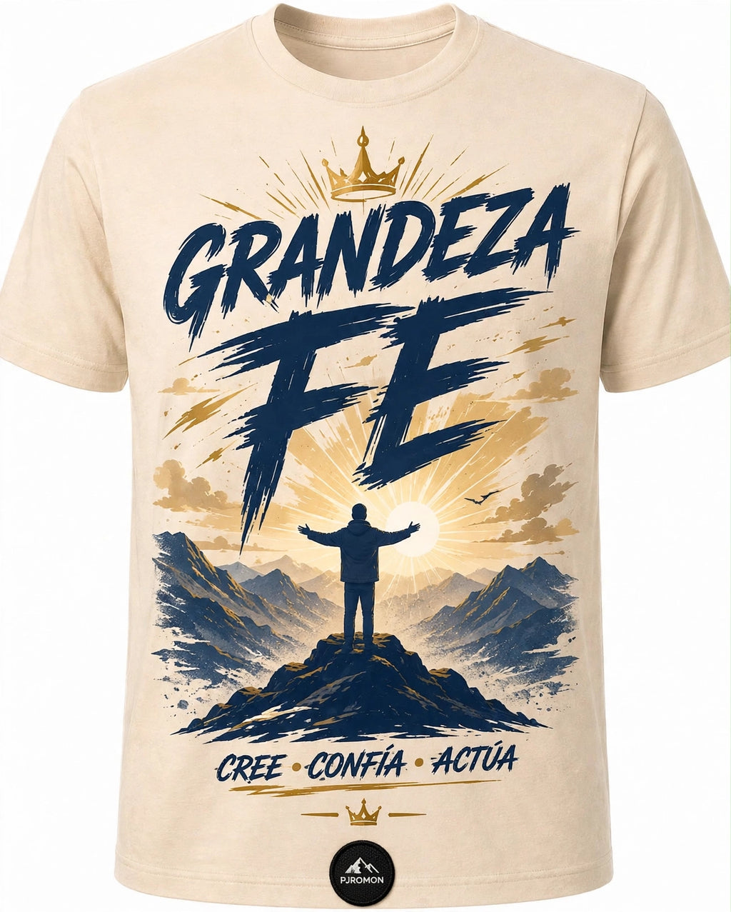 Camisetas Cristianas de fe y  Bendiciones PjRomon