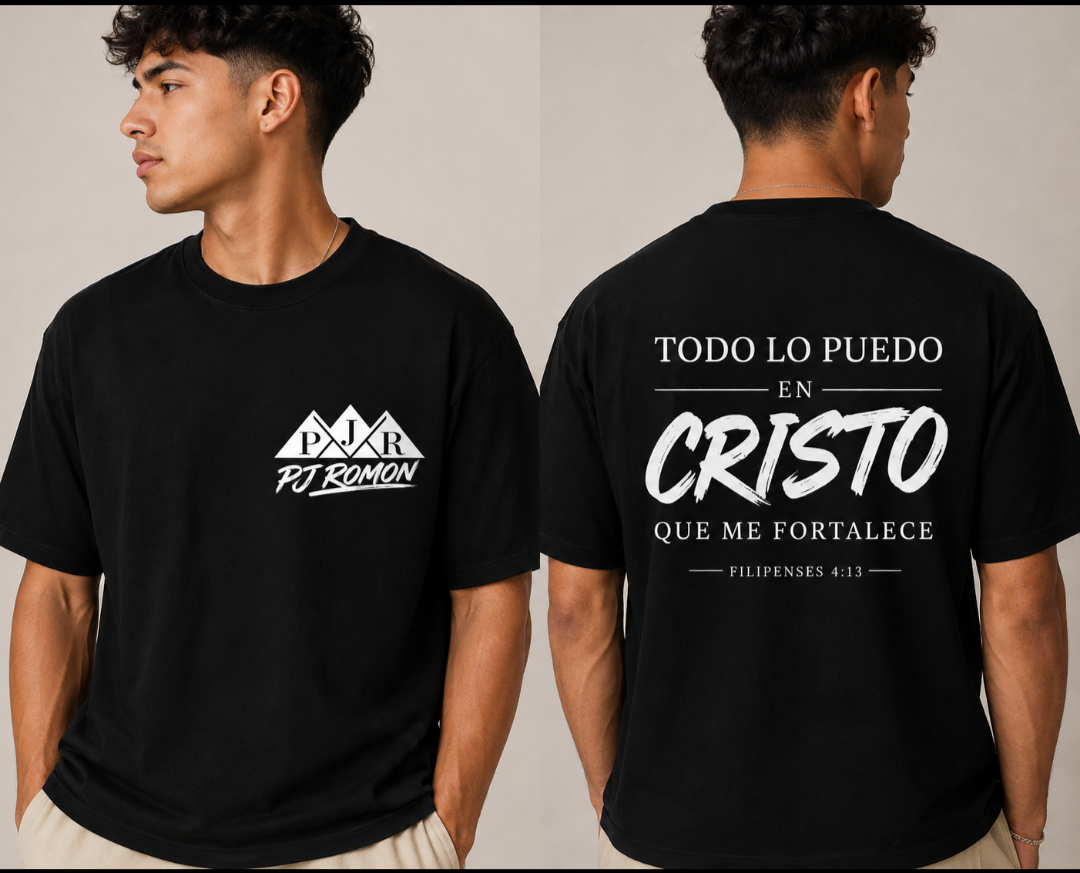 Camiseta Cristianas Estoy aquí PjRomon