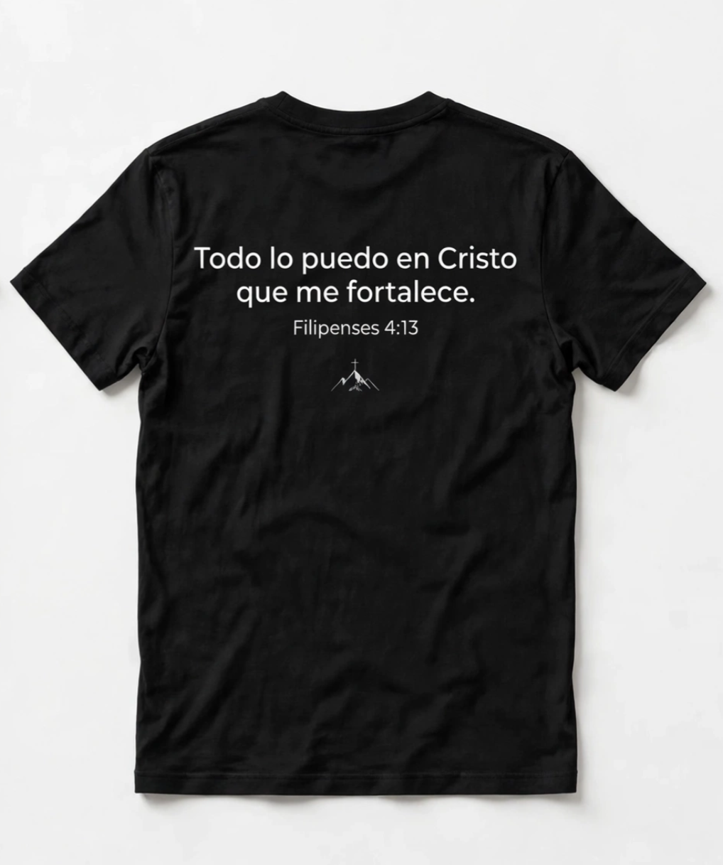 Camiseta GrandezaFe - Cree · Confía · Actúa