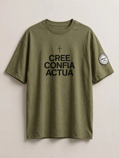 Camiseta Cristina Creé Confiá Actúa