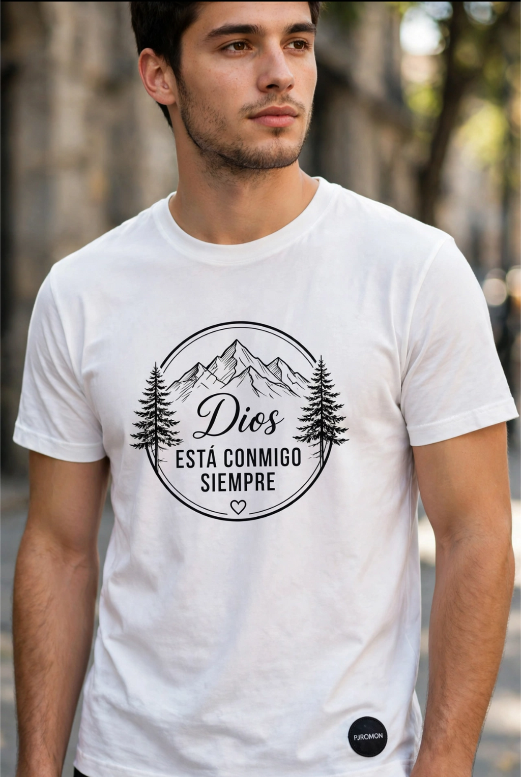 Camiseta Cristianas Creé Confiá Actúa