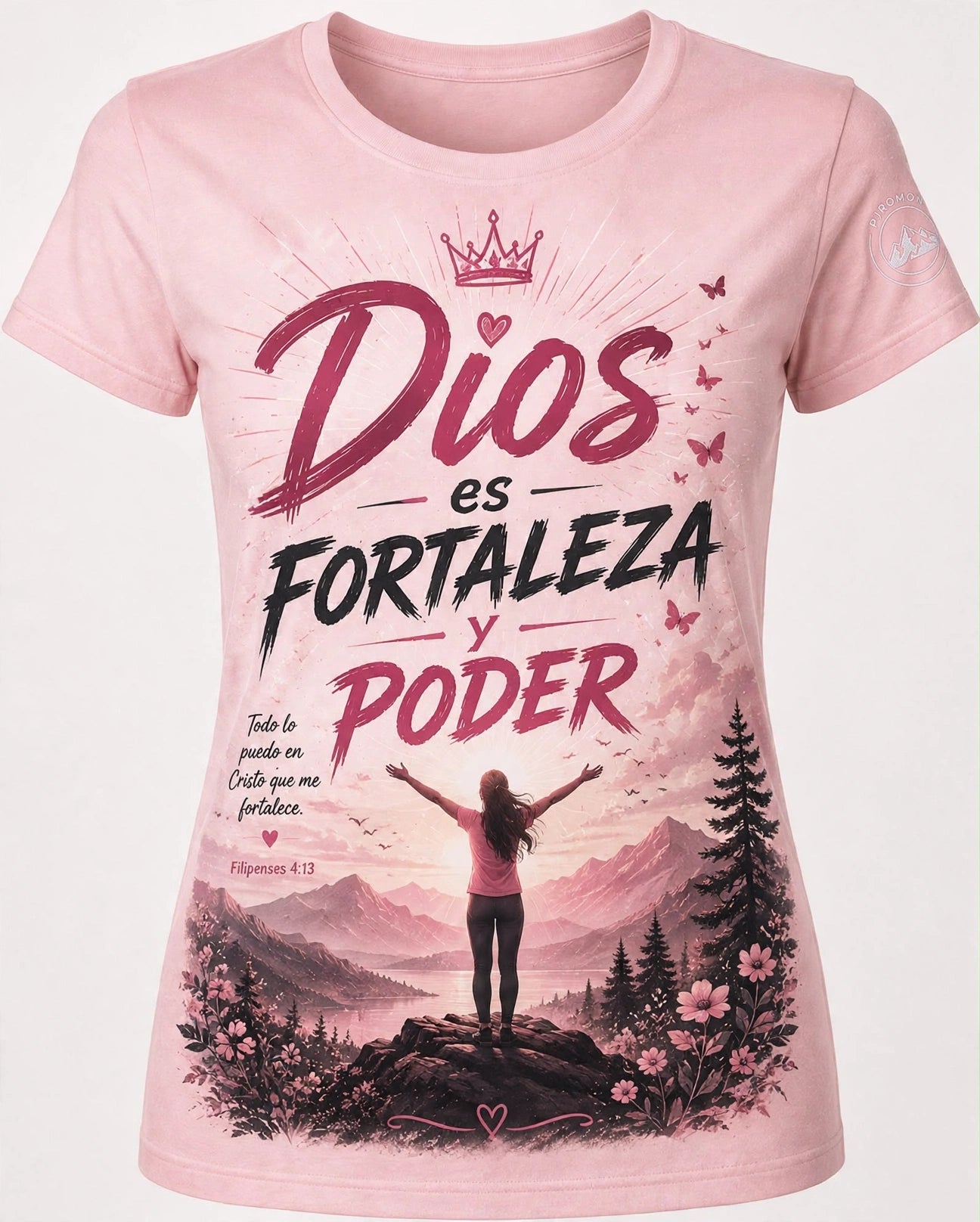 Camisetas Cristianas de fe y  Bendiciones PjRomon
