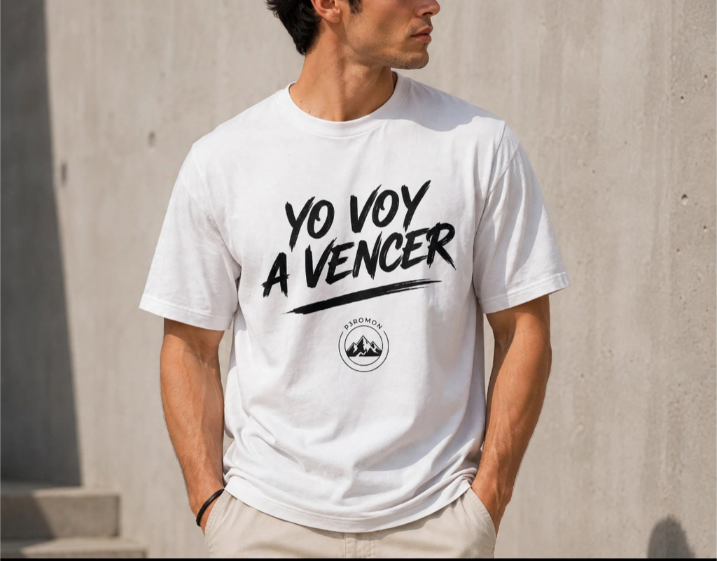 Camiseta Cristianas Yo voy a vencer PjRomon