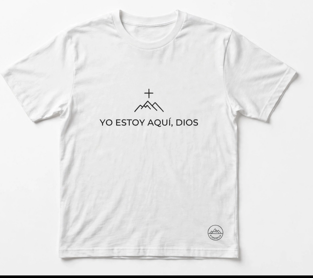 Camiseta GrandezaFe - Cree · Confía · Actúa