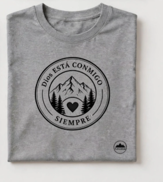 Camiseta Cristianas Creé Confiá Actúa