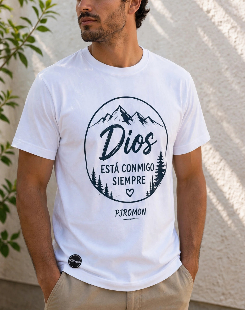 Camiseta Cristina punto de fe PjRomon
