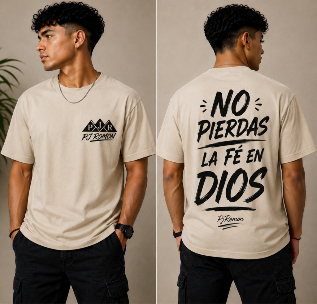 Camiseta Cristianas Estoy aquí PjRomon