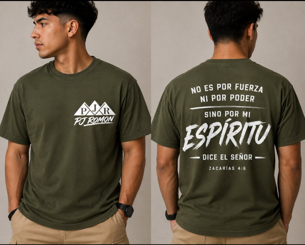 Camiseta Cristianas Estoy aquí PjRomon