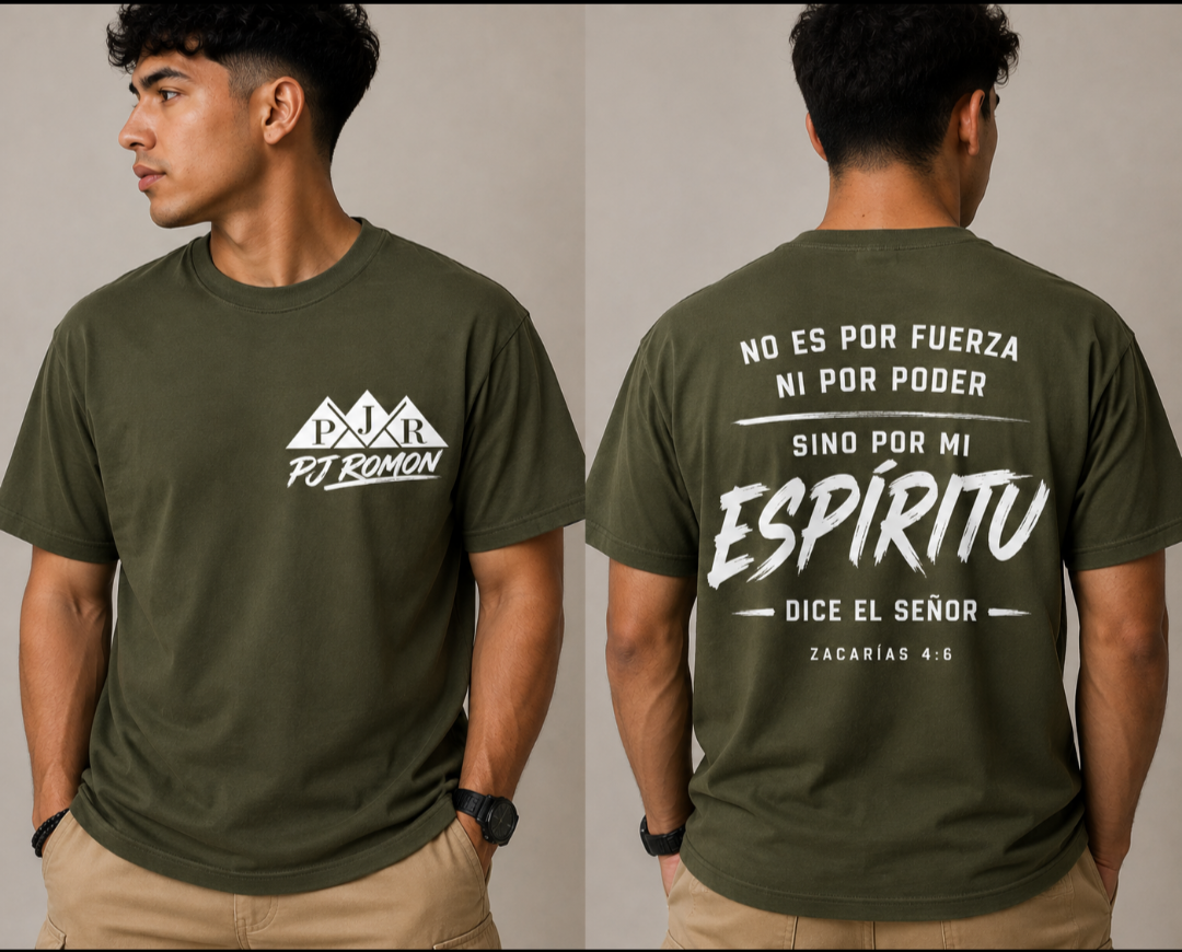Camiseta Cristianas Estoy aquí PjRomon